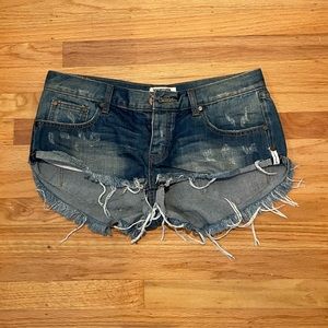 One x one teaspoon shorts